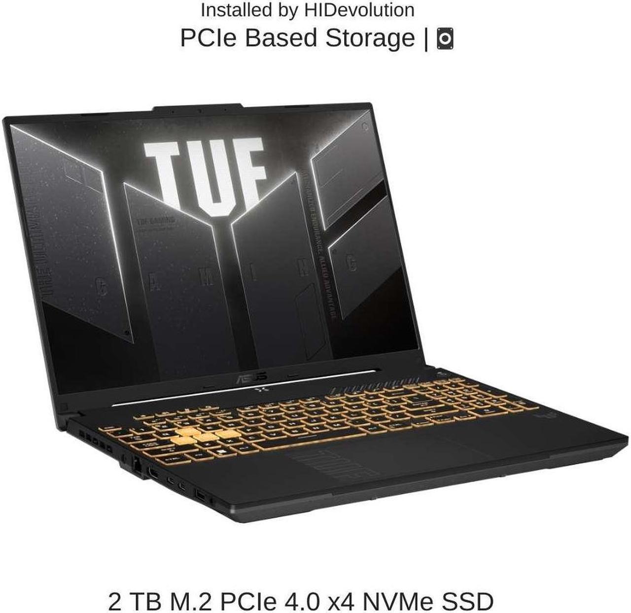 Alt view image 5 of 7 - [2024]  ASUS TUF Gaming F16 FX607JV 16" FHD+ 165Hz, 1.9 GHz  i7-13650HX, RTX 4060, 32 GB DDR5 RAM, 2 TB PCIe SSD, Windows 11 Pro