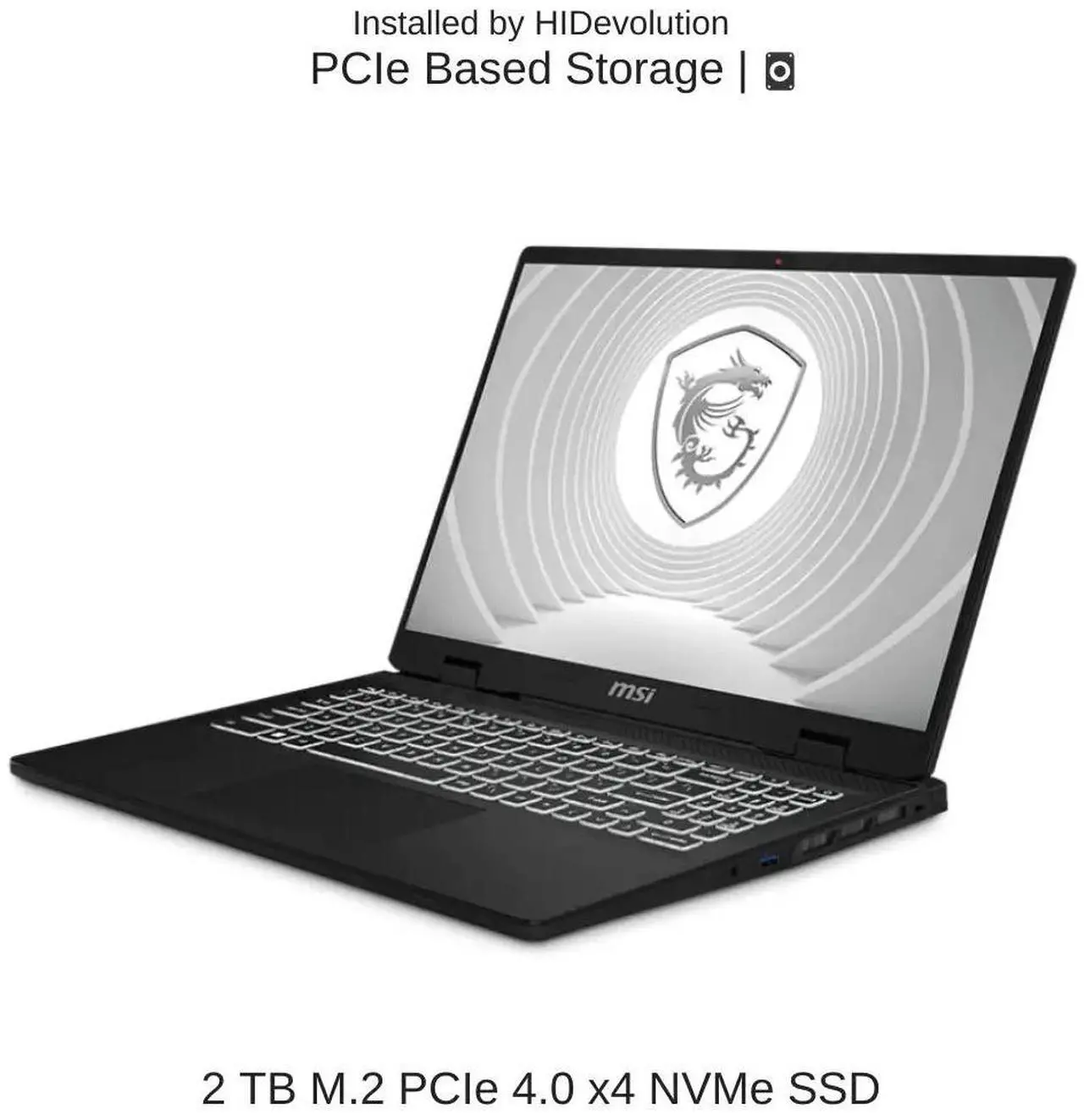 Alt view image 4 of 6 - [2024] HIDevolution MSI CreatorPro M16 HX C14VIG 16" FHD+, 1.6 GHz i7-14650HX, RTX 1000 ADA, 128 GB DDR5 RAM, 2 TB PCIe SSD, Windows 11 Pro