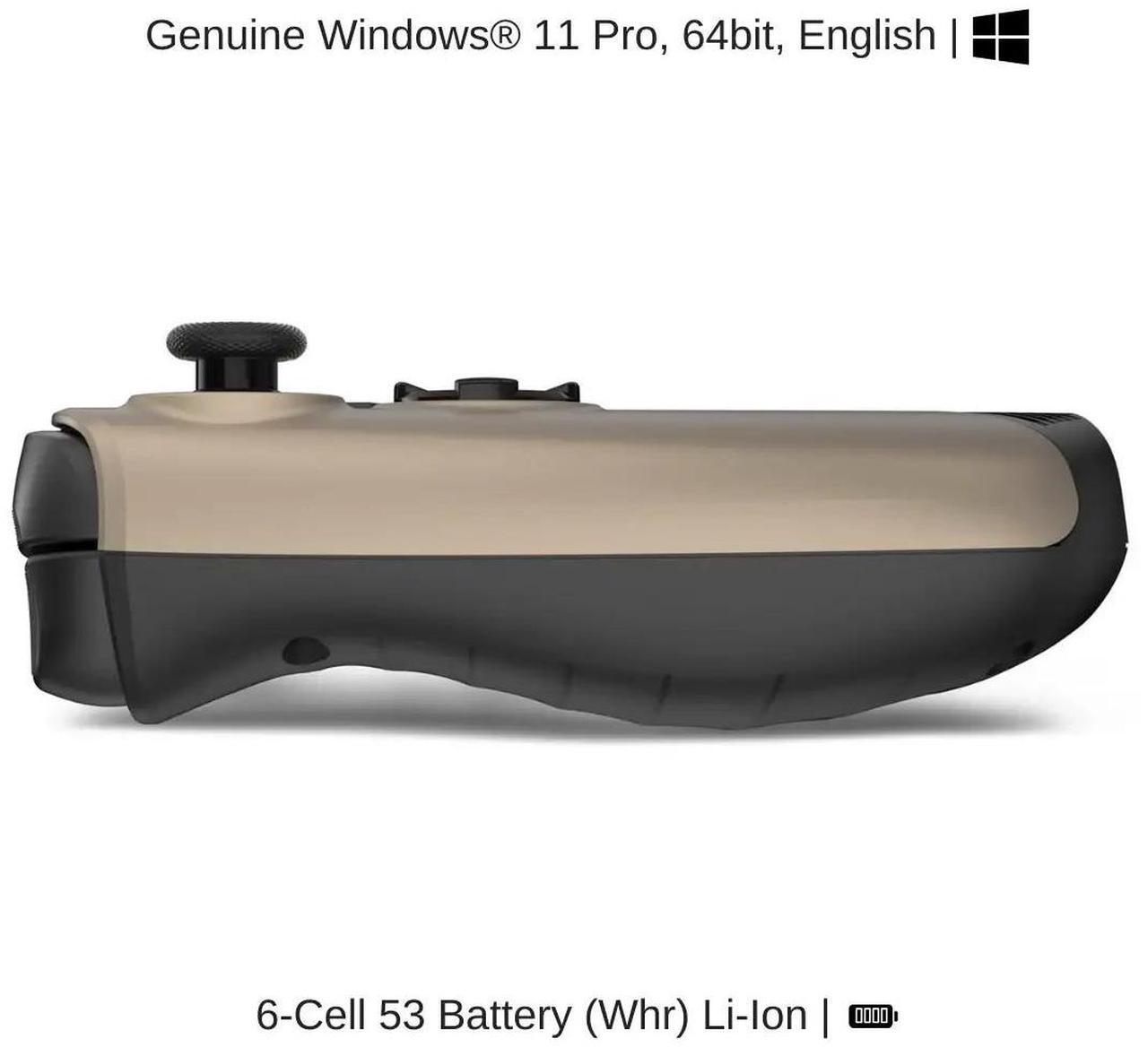 Alt view image 6 of 6 - [2024] HIDevolution MSI Claw 8 AI+ A2VM 8" FHD 120Hz, 2.2 GHz Ultra 7-258V, Arc Graphics, 32 GB LPDDR5x RAM, 2 TB PCIe SSD, Windows 11 Pro