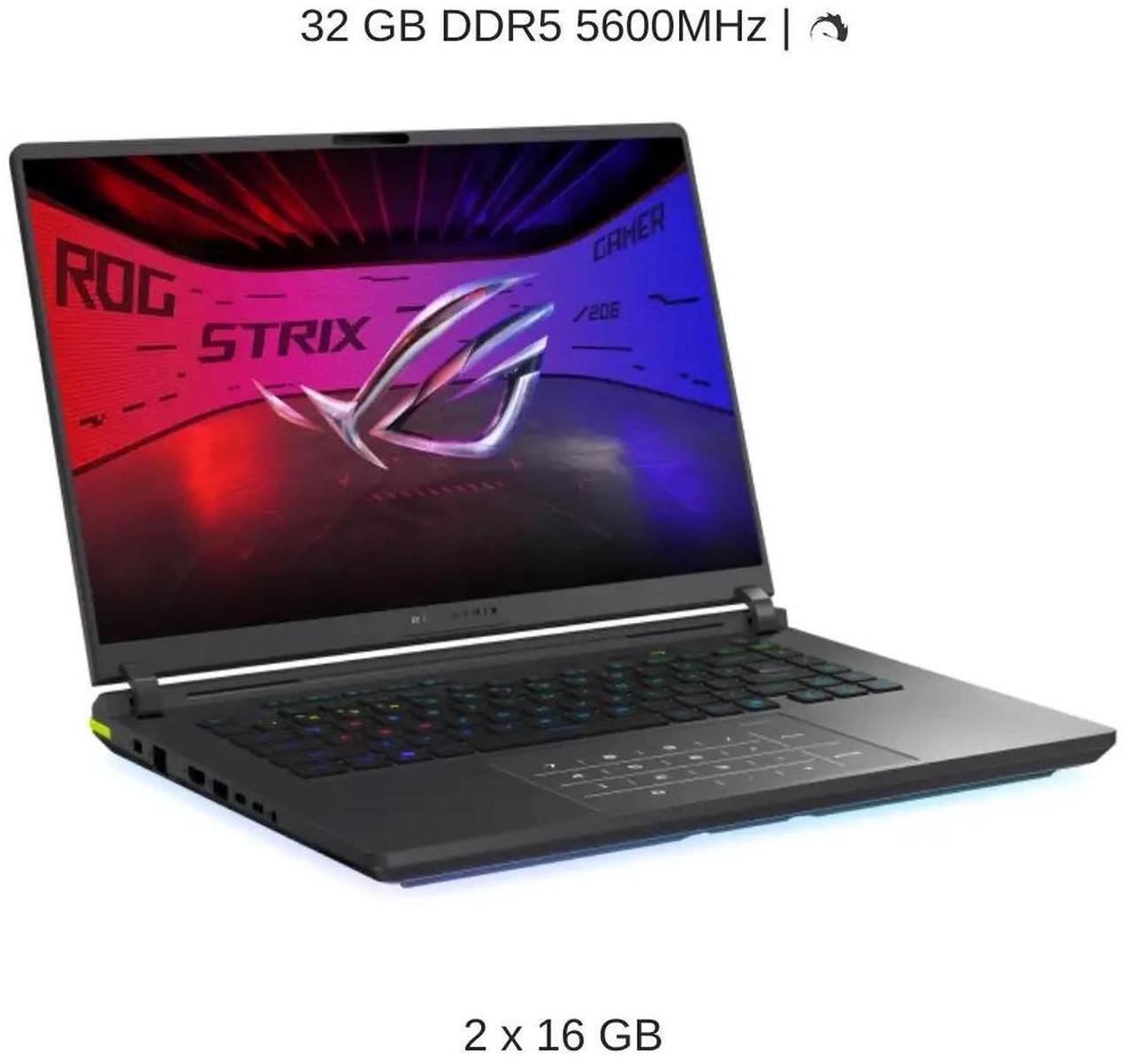 Alt view image 4 of 7 - [2025] HIDevolution ASUS ROG Strix G16 G615LP 16" WQXGA 240Hz IPS-Level, 2.1 GHz Ultra 9-275HX, RTX 5070, 32 GB DDR5 RAM, 2 TB PCIe SSD, Windows 11 Pro