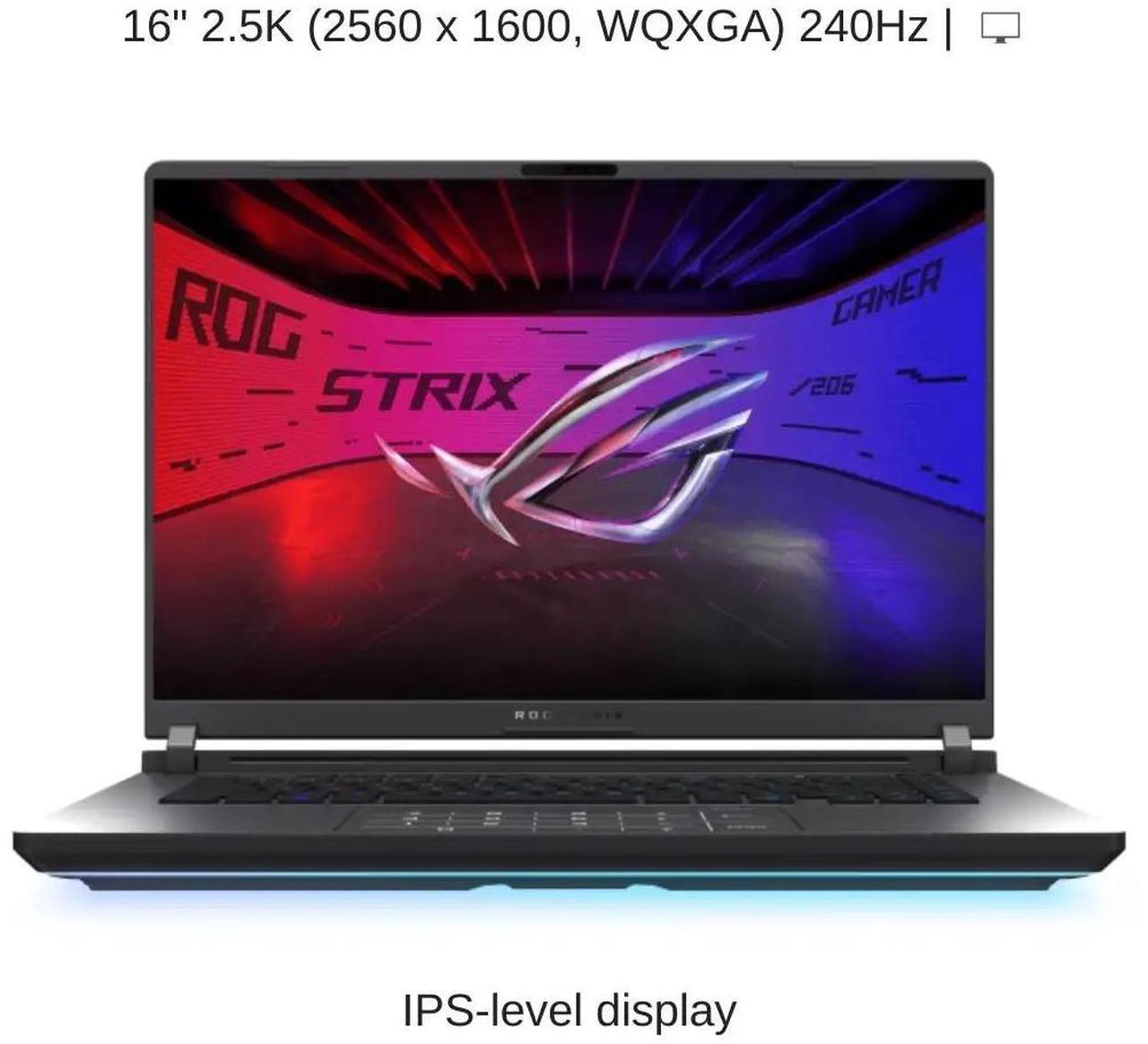 Alt view image 6 of 7 - [2025] HIDevolution ASUS ROG Strix G16 G615LP 16" WQXGA 240Hz IPS-Level, 2.1 GHz Ultra 9-275HX, RTX 5070, 32 GB DDR5 RAM, 2 TB PCIe SSD, Windows 11 Pro
