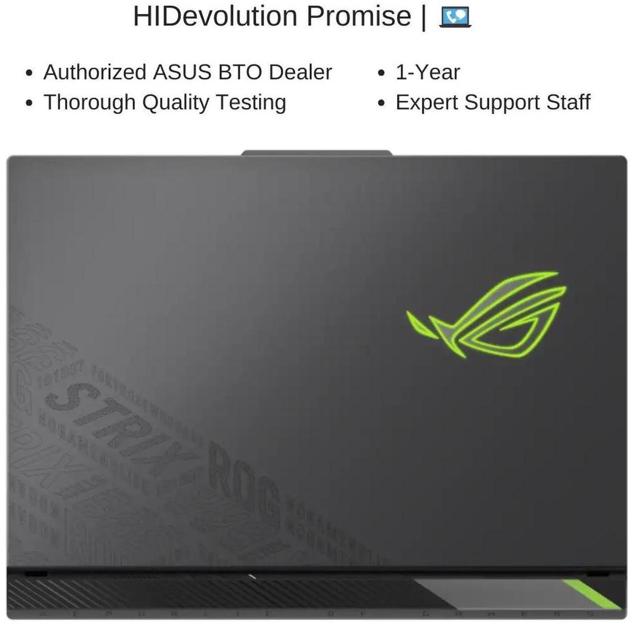 Alt view image 7 of 7 - [2025] HIDevolution ASUS ROG Strix G16 G614PR 16" FHD+ 165Hz IPS-Level, 2.4 GHz Ryzen 9 8940HX, RTX 5070TI, 32 GB DDR5 RAM, 1 TB PCIe SSD, Windows 11 Home