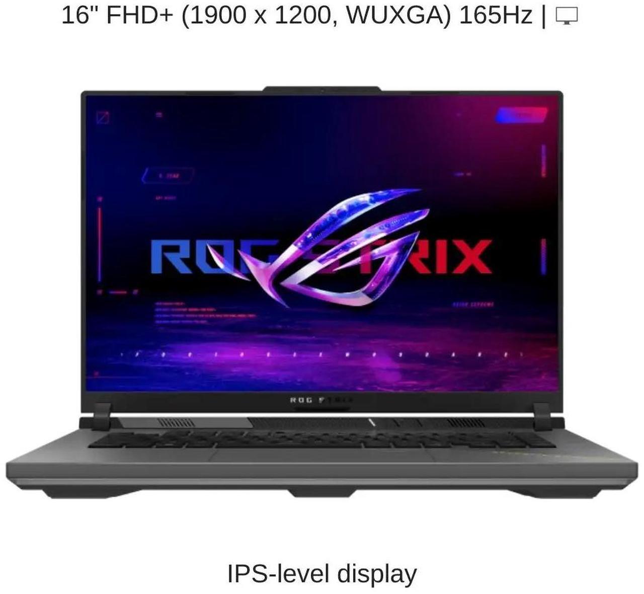 Alt view image 6 of 7 - [2025] HIDevolution ASUS ROG Strix G16 G614PR 16" FHD+ 165Hz IPS-Level, 2.4 GHz Ryzen 9 8940HX, RTX 5070TI, 32 GB DDR5 RAM, 1 TB PCIe SSD, Windows 11 Home