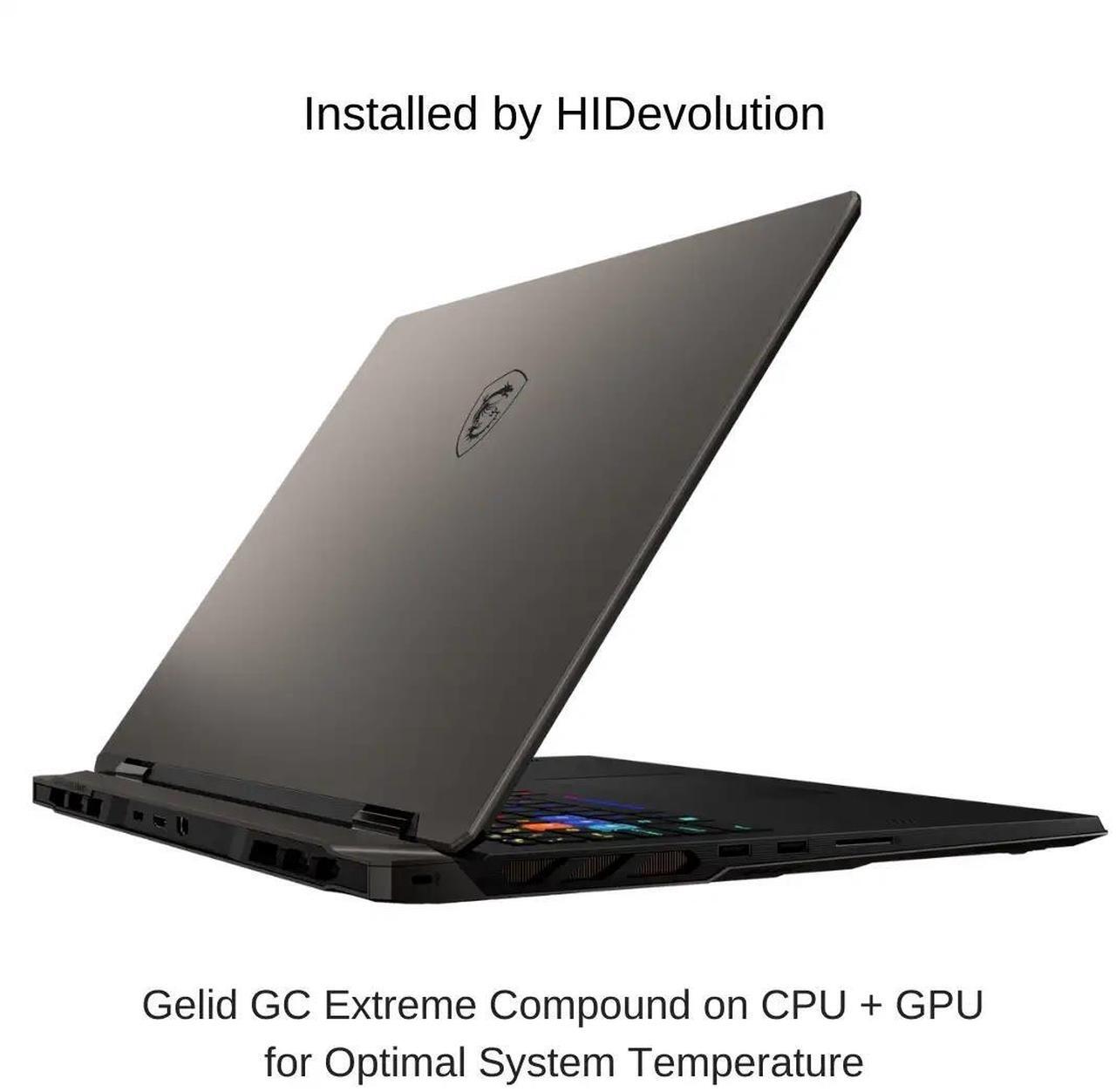 Alt view image 2 of 7 - [2025] HIDevolution MSI Vector A18 HX A9WIG 18" QHD+ 240Hz, 2.5 GHz Ryzen 9 9955HX, RTX 5080, 96 GB DDR5 RAM, 2 TB PCIe SSD, Windows 11 Pro