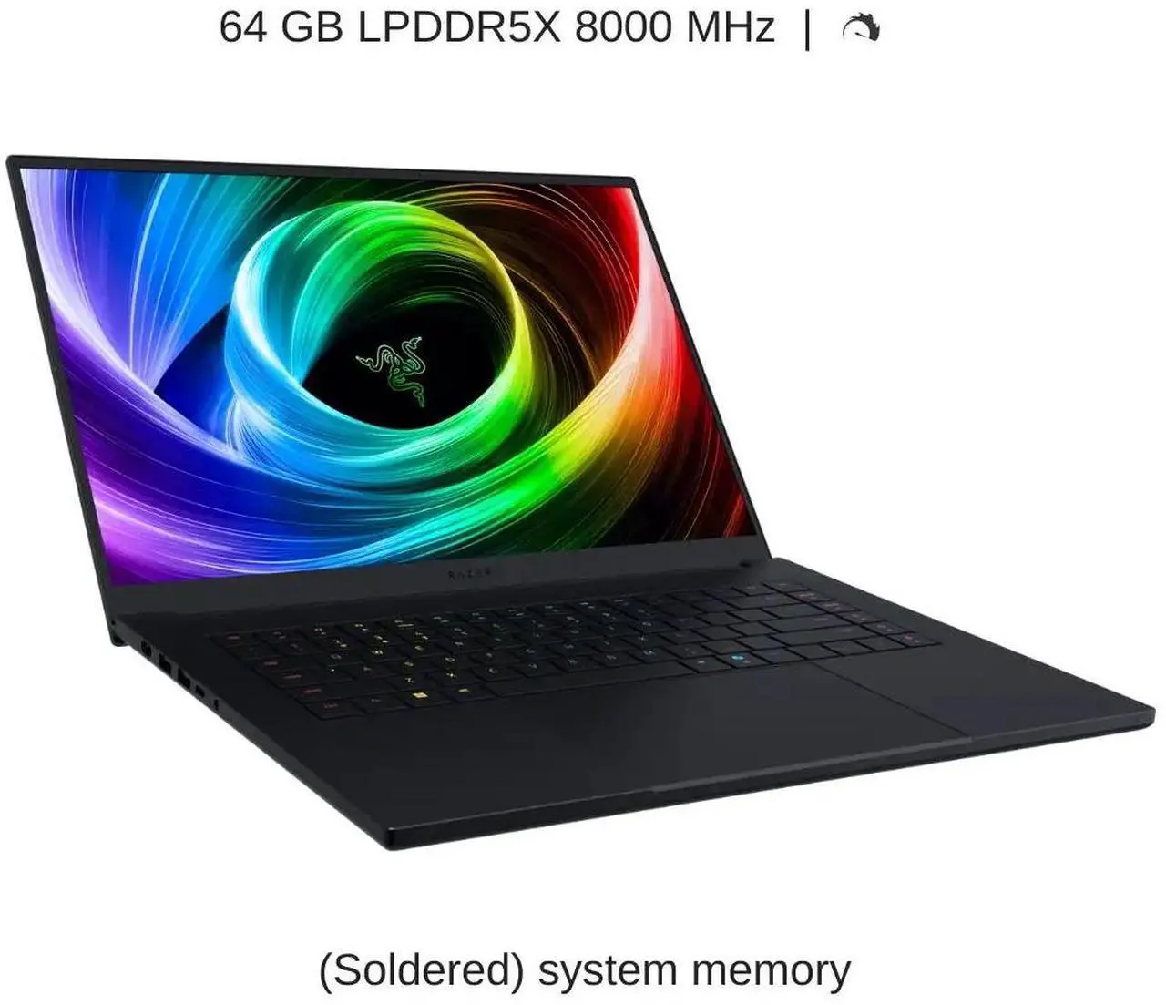 Alt view image 3 of 7 - Razer Blade 16 [2025] Black, 16" QHD+ 240Hz OLED, 2.0 GHz Ryzen AI 9 HX 370, RTX 5090, 64 GB LPDDR5X RAM, 4 TB PCIe SSD, Windows 11 Home