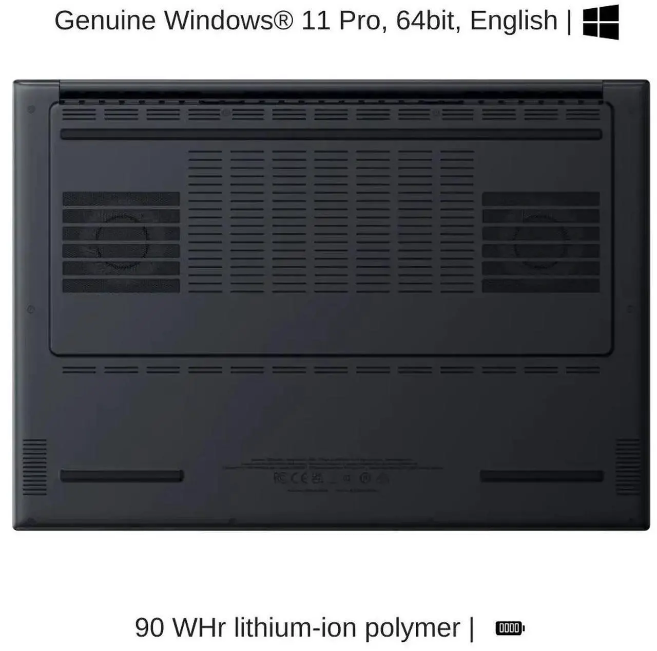 Alt view image 7 of 7 - Razer Blade 16 [2025] Black, 16" QHD+ 240Hz OLED, 2.0 GHz Ryzen AI 9 HX 370, RTX 5090, 64 GB LPDDR5X RAM, 8 TB PCIe SSD, Windows 11 Pro