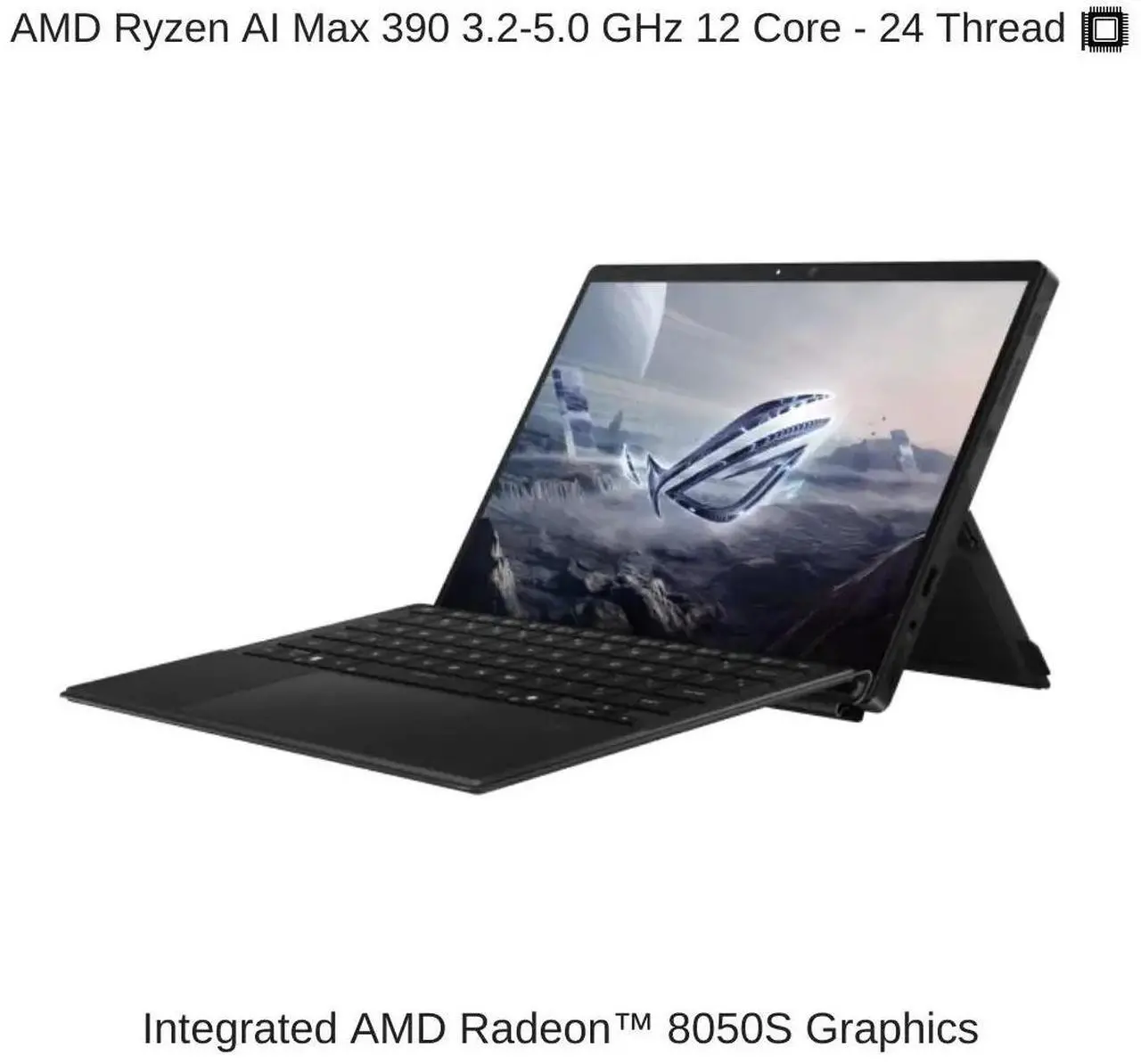Alt view image 3 of 7 - [2025] HIDevolution ASUS ROG Flow Z13 GZ302EA 13.4" WQXGA 180Hz Touch, 3.2 GHz Ryzen Al Max 390, 32GB LPDDR5X RAM, 1 TB PCIe SSD, Windows 11 Pro