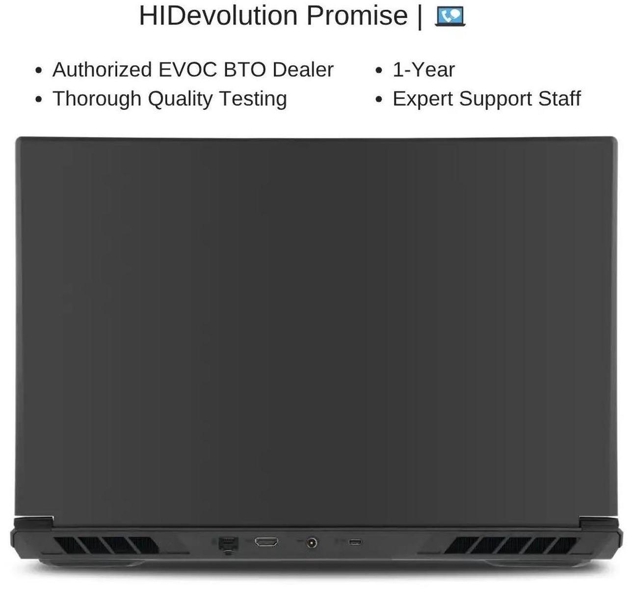 Alt view image 7 of 7 - [2025] HIDevolution EVOC High Performance Systems V3702A (V370WNNQ) 17.3" FHD 144Hz, 2.1 GHz Ultra 9-275HX, RTX 5060, 64 GB DDR5 RAM, 1 TB PCIe SSD, Windows 11 Pro