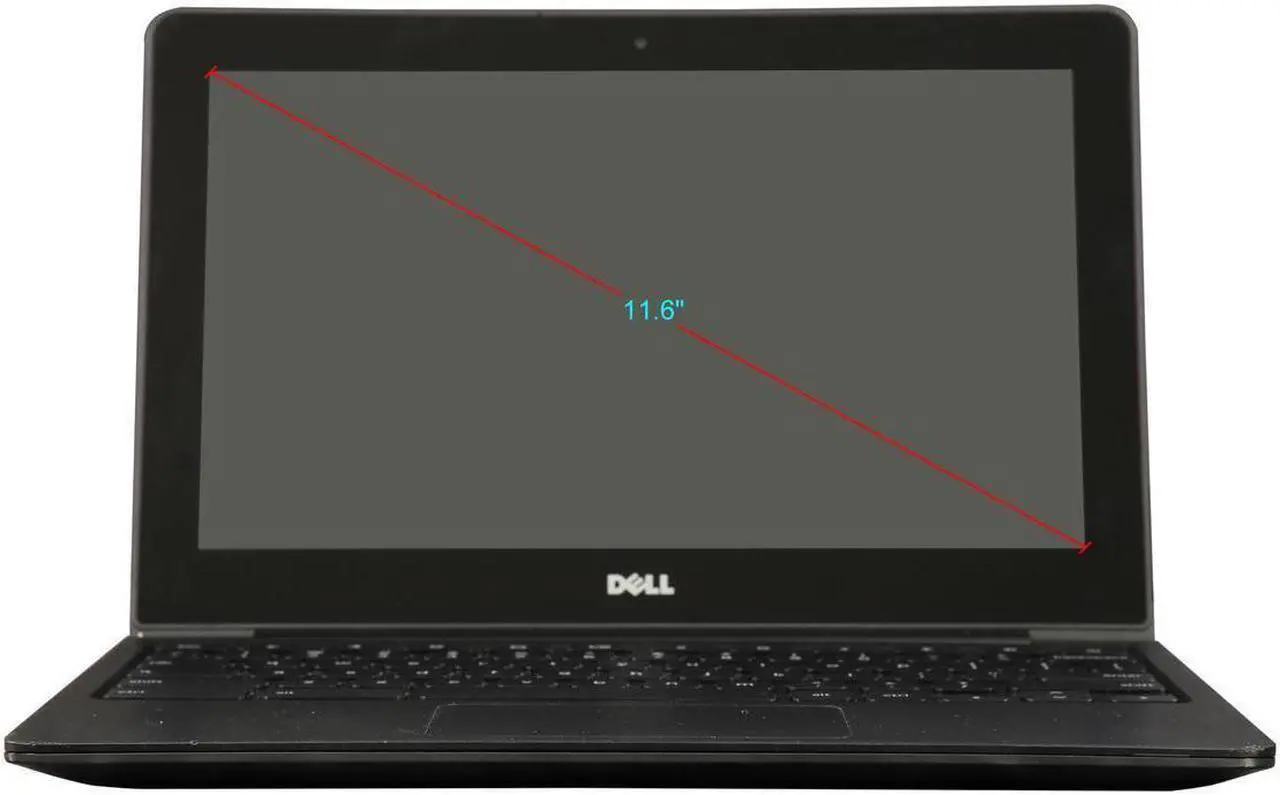 Alt view image 2 of 9 - DELL Chromebook 11 Chromebook Intel Celeron 2955U 4GB Memory 16 GB SSD 11.6" Non-Touch Screen Chrome OS CB1C13