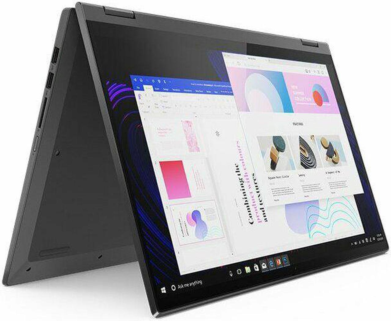 Alt view image 2 of 7 - Lenovo Flex 5 2-in-1 Business Laptop, 15.6" 4K UHD (3840x2160) Touchscreen, 10th Gen Intel Core i7-1065G7, 16GB RAM, 1TB SSD, NVIDIA GeForce MX330 Graphics, Windows 10 Pro