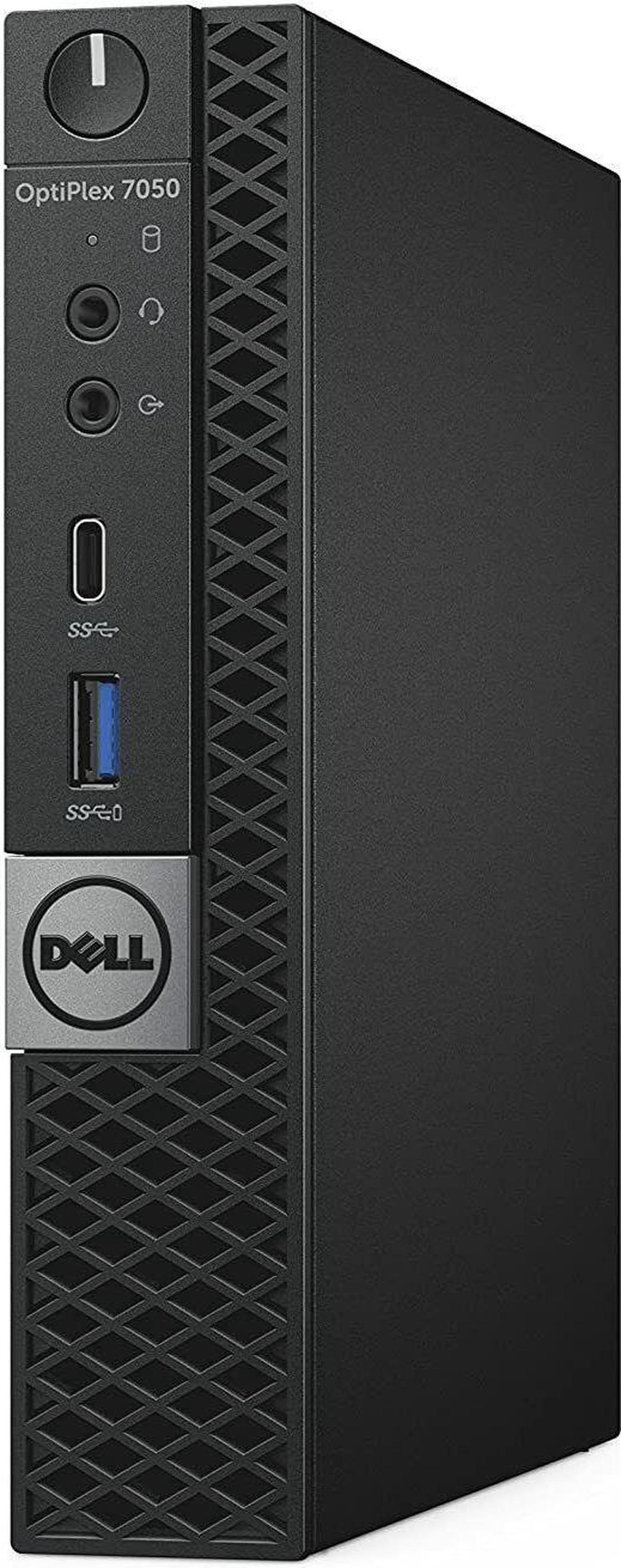Alt view image 2 of 6 - Dell OptiPlex 7050 Micro Form Factor (MFF) Desktop, Intel Core i5-6600T, 16GB RAM, 512GB SSD, Windows 10 Pro