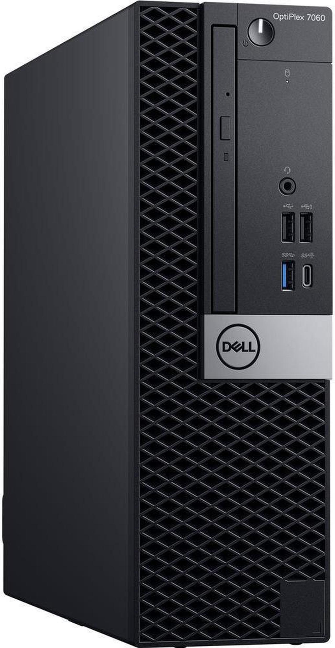 Dell Optiplex 7060 Small Form Factor (SFF) Desktop, Intel Core 8th Gen i5-8500, 8GB RAM, 500GB 3.5inch Hard Drive, Win 10 Pro