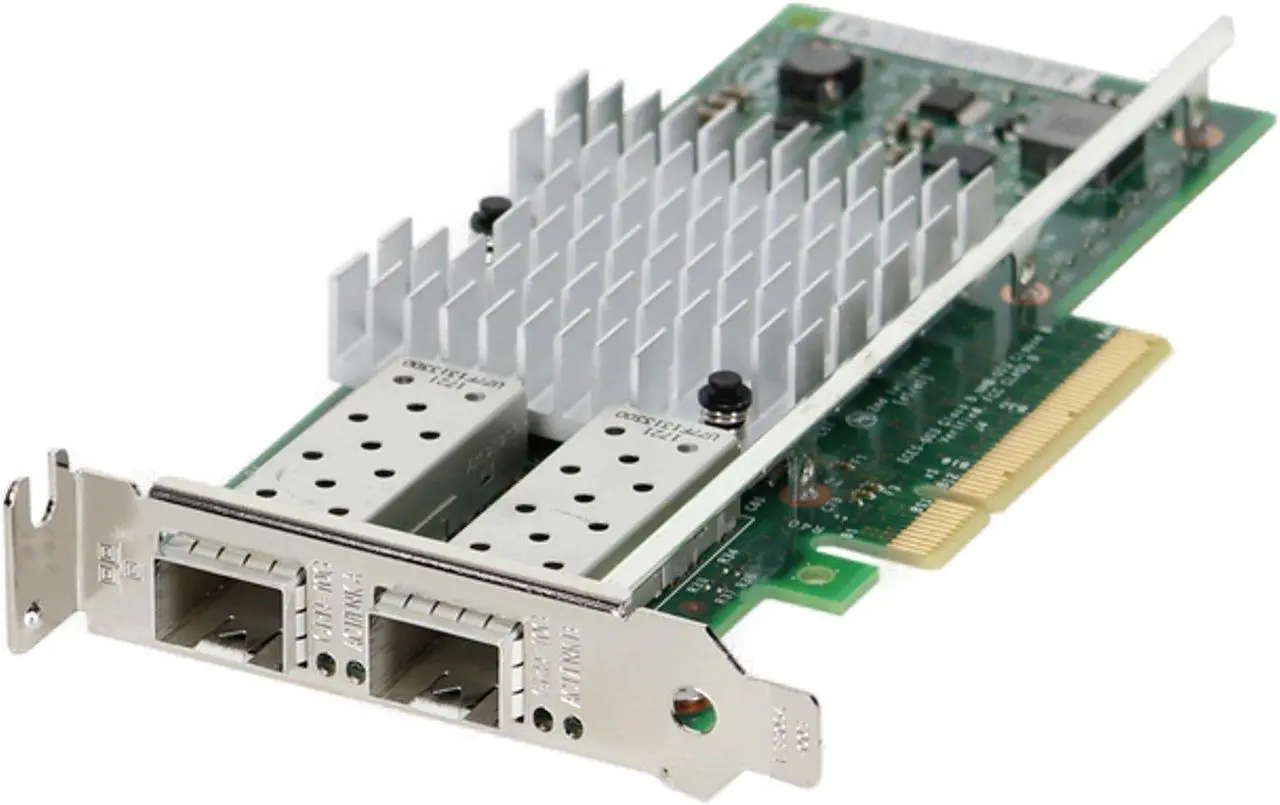 Alt view image 2 of 11 - Dell Intel X520-DA2 10Gb DP SFP+ CNA LP (942V6)