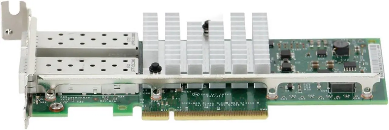Alt view image 4 of 11 - Dell Intel X520-DA2 10Gb DP SFP+ CNA LP (942V6)