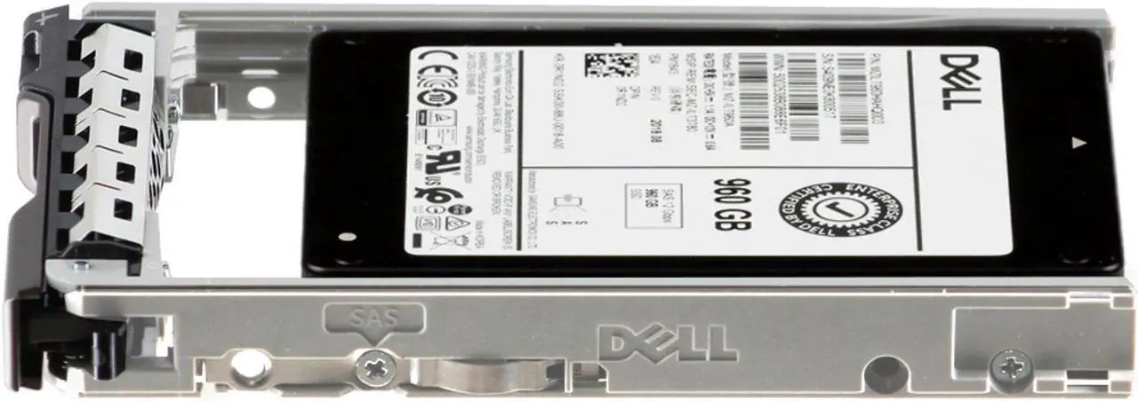 Alt view image 3 of 5 - Dell 960GB 12Gbps SAS RI TLC 2.5 SSD PM1643 (ME4) CPO (R1ND2-R)