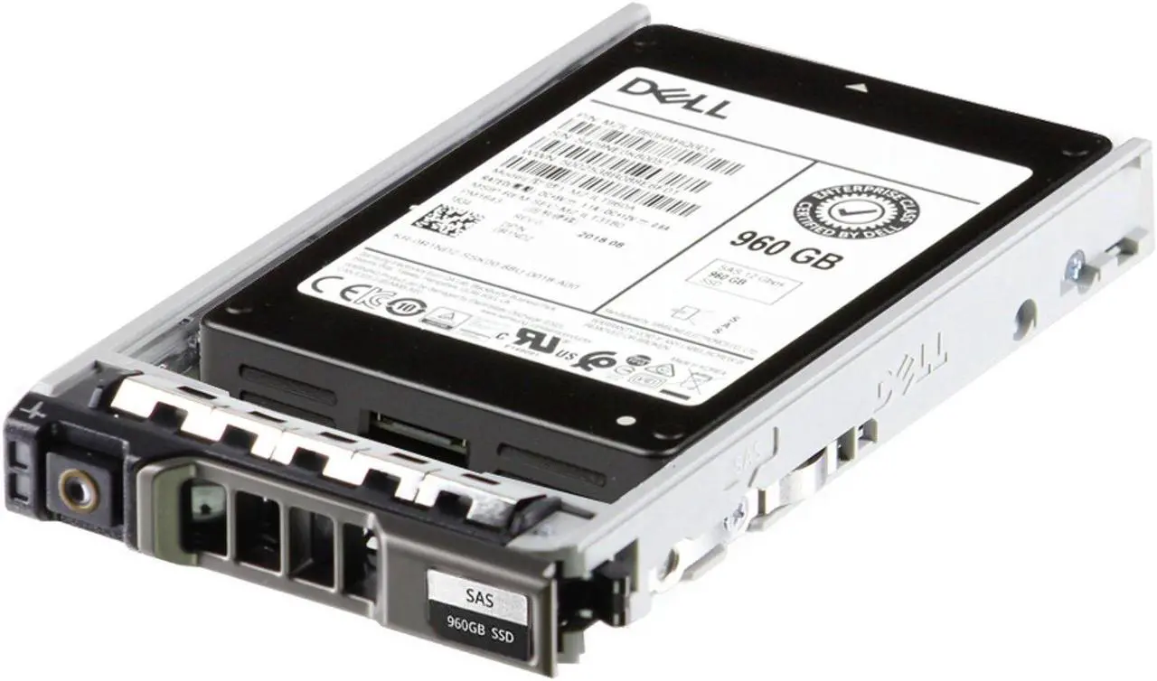 Main image of Dell 960GB 12Gbps SAS RI TLC 2.5 SSD PM1643 (ME4) CPO (R1ND2-R)
