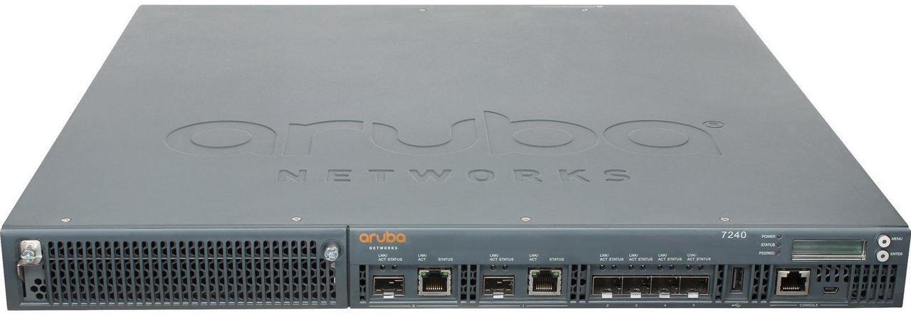 Alt view image 2 of 5 - HP Aruba JW752A 7220 2P 1GbE 4P SFP+ Wireless LAN Controller