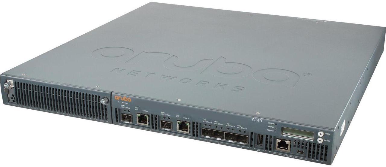 Alt view image 3 of 5 - HP Aruba JW752A 7220 2P 1GbE 4P SFP+ Wireless LAN Controller