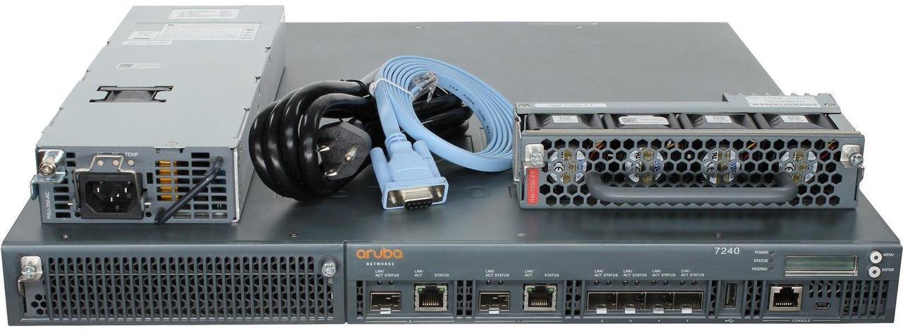 Main image of HP Aruba JW752A 7220 2P 1GbE 4P SFP+ Wireless LAN Controller