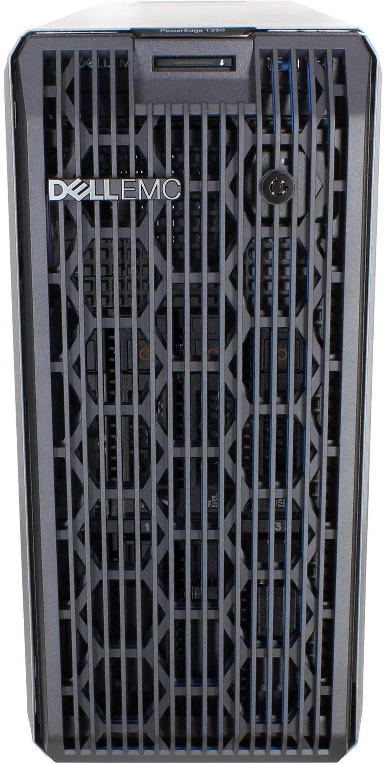 Alt view image 2 of 7 - Dell PowerEdge T350 Server Tower 1x E-2336 6C 64GB 4x 480GB SSD H755