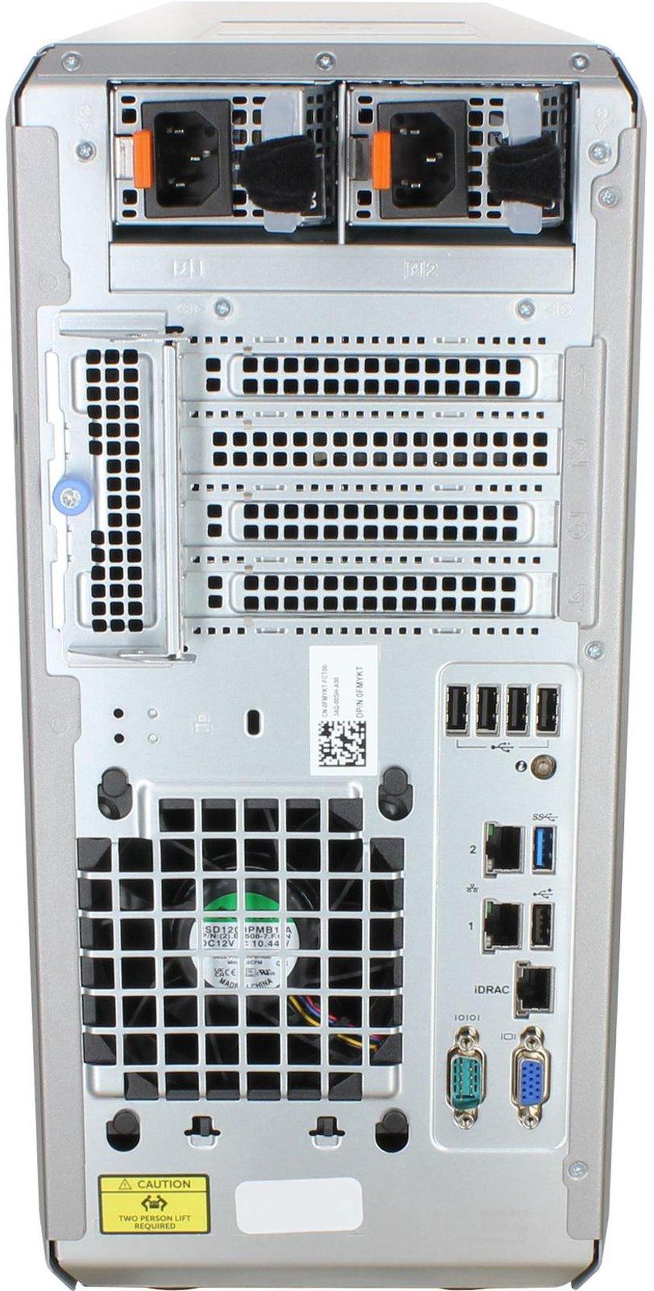 Alt view image 4 of 7 - Dell PowerEdge T350 Server Tower 1x E-2336 6C 64GB 4x 480GB SSD H755