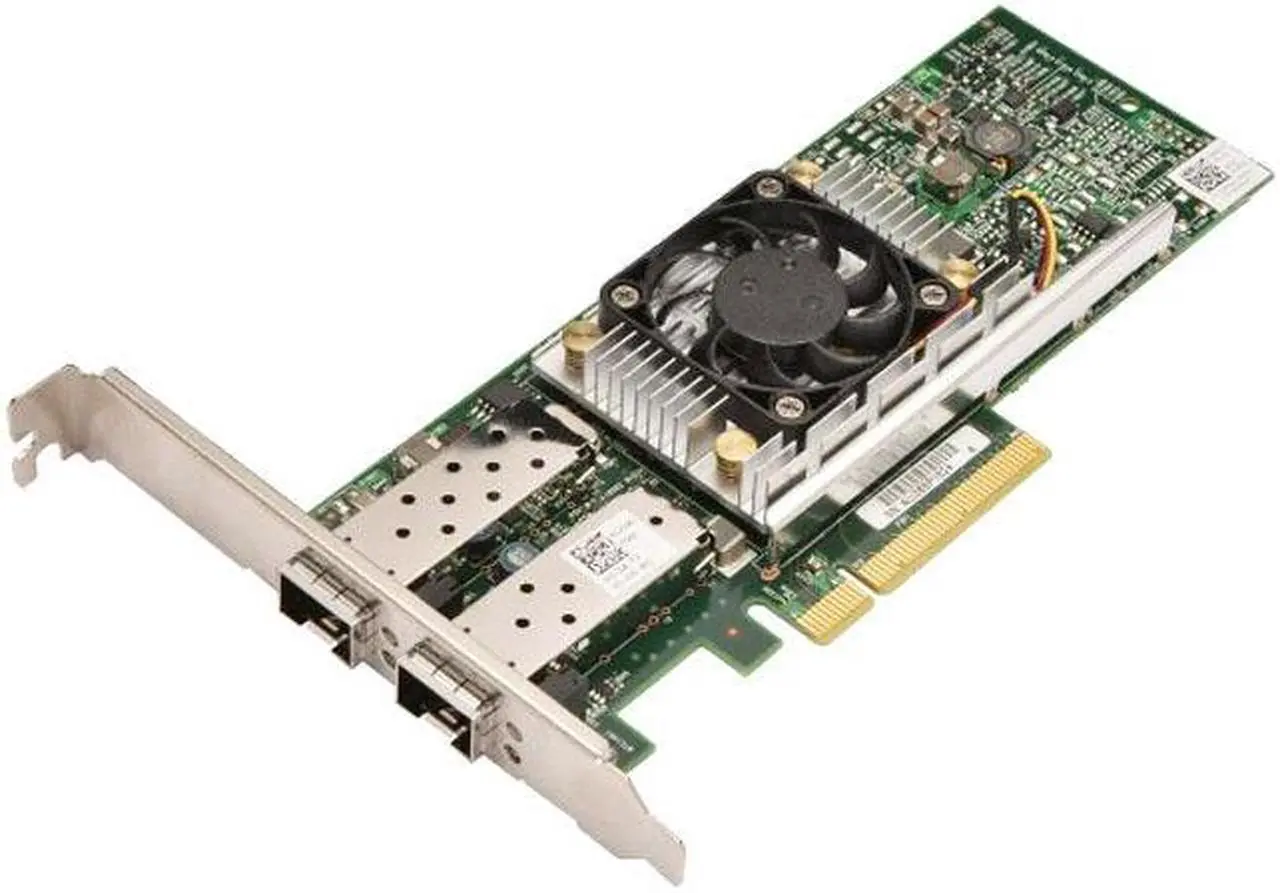 Main image of Dell Intel X520-DA2 10Gb DP SFP+ CNA LP (942V6)