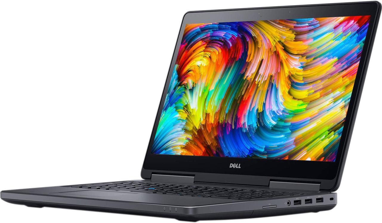 Alt view image 3 of 7 - Dell Precision 7520 I7-6820HQ 16GB 512GB 4GB Quadro M1200 15.6 FHD Gaming Laptop