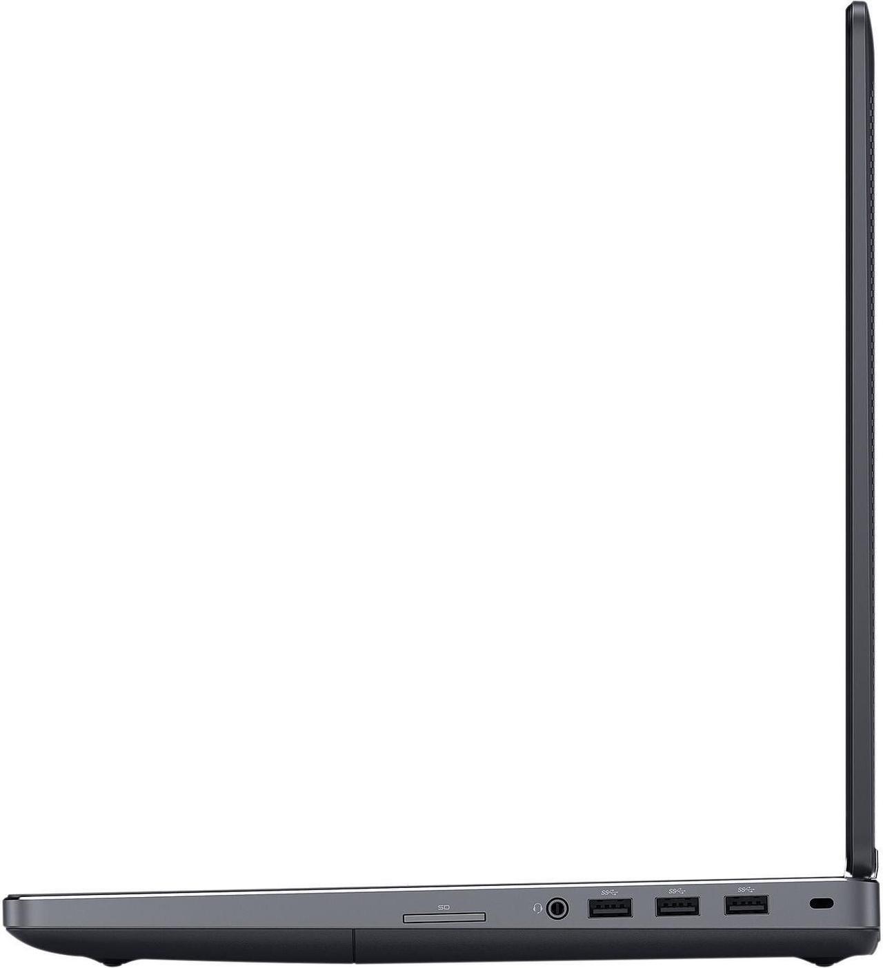 Alt view image 7 of 7 - Dell Precision 7520 I7-6820HQ 16GB 512GB 4GB Quadro M1200 15.6 FHD Gaming Laptop