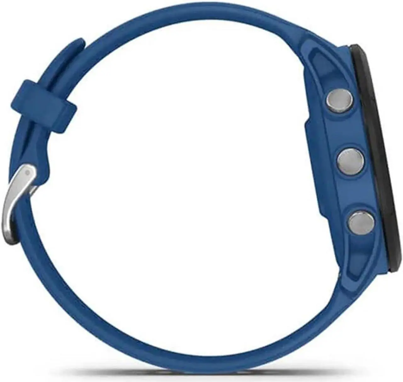 Alt view image 4 of 7 - Garmin Forerunner 255 GPS Smartwatch 46 mm polymer Tidal Blue 010-02641-01