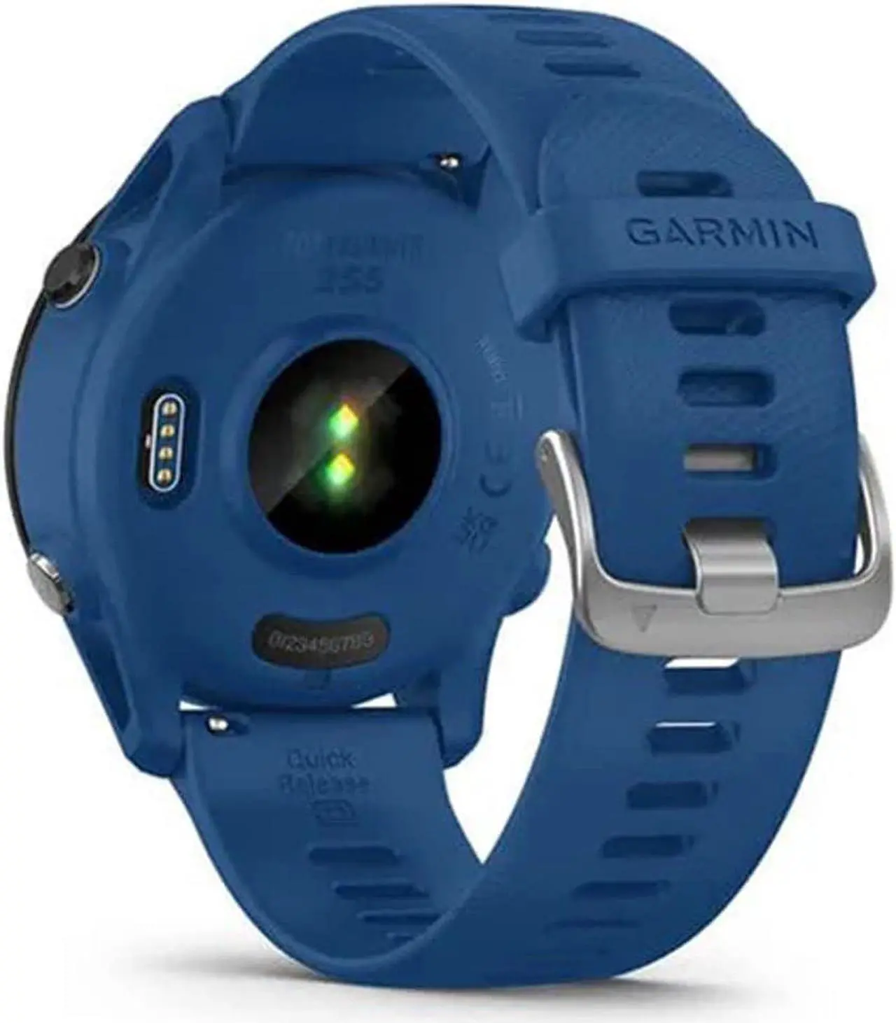 Alt view image 7 of 7 - Garmin Forerunner 255 GPS Smartwatch 46 mm polymer Tidal Blue 010-02641-01