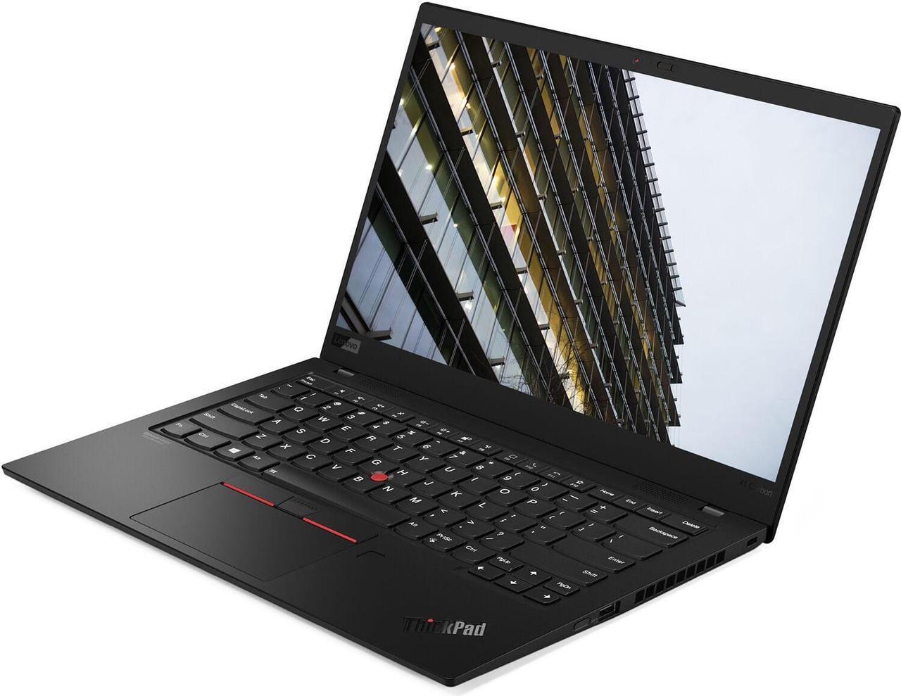 Alt view image 3 of 7 - Lenovo Thinkpad X1 Carbon 8th Gen i5-10310U 1.7GHz 256GB 16GB 14" FHD Laptop PC