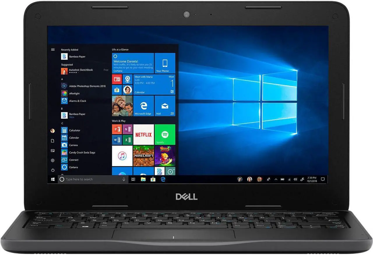 Main image of Dell Latitude 3190 11.6" Intel Pentium N5000 128GB SSD 8GB RAM Windows 10 B
