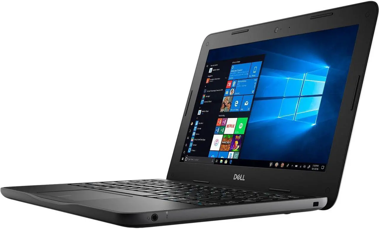 Alt view image 3 of 7 - Dell Latitude 3190 11.6" Intel Pentium N5000 128GB SSD 8GB RAM Windows 10 B
