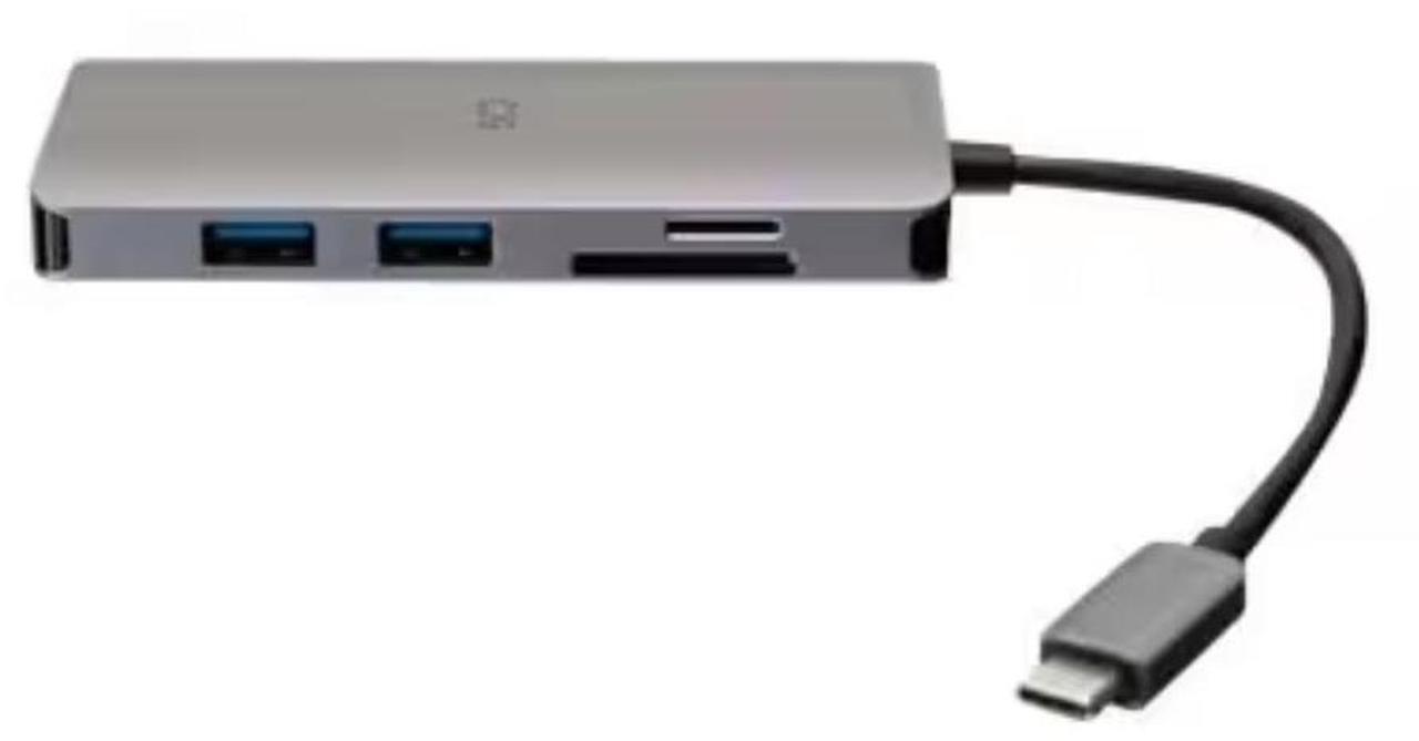 Alt view image 5 of 5 - C2G USB-C® Mini Dock HDMI 2x USB-A Ethernet SD Card Reader USB-C Power Delivery