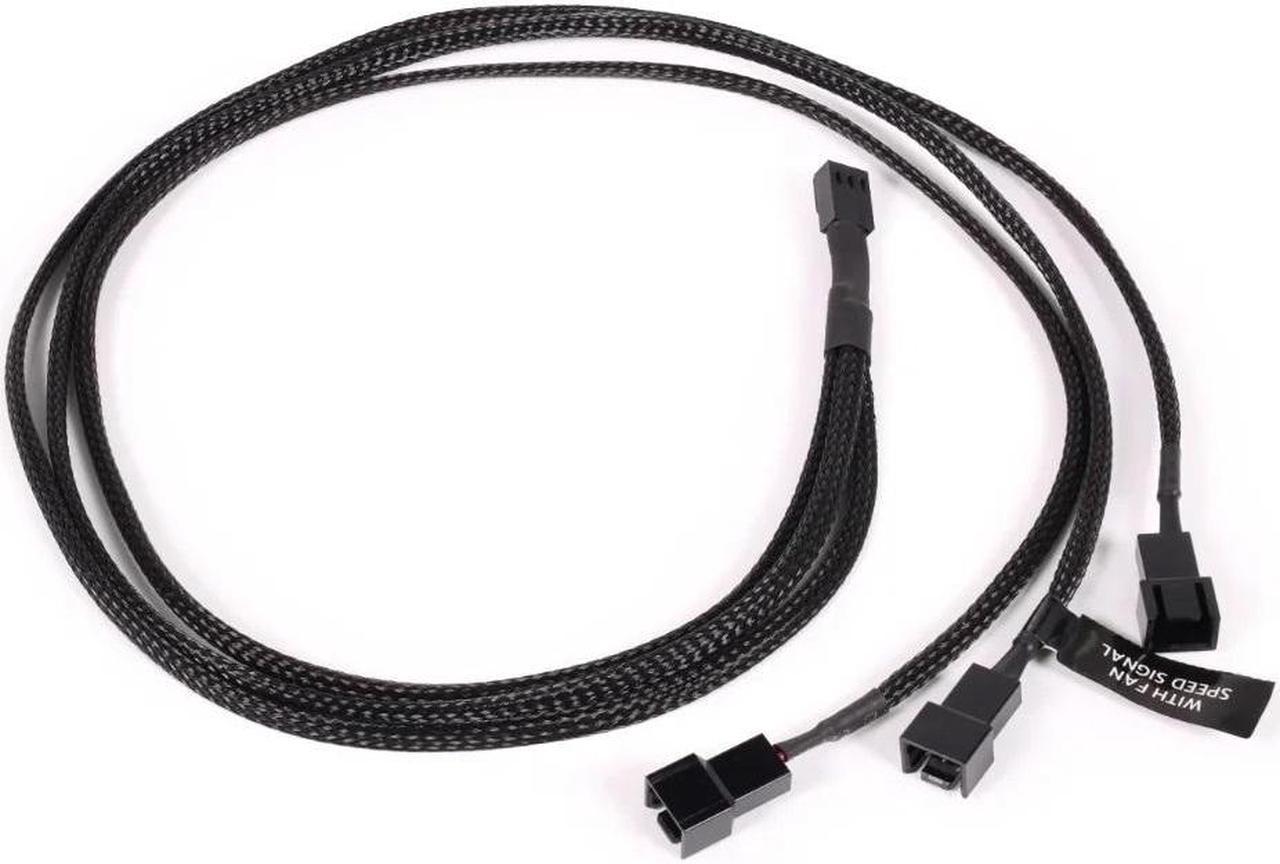 Alphacool Y-Splitter 3-Pin to 3x 3-Pin Cable - 60cm (18692)