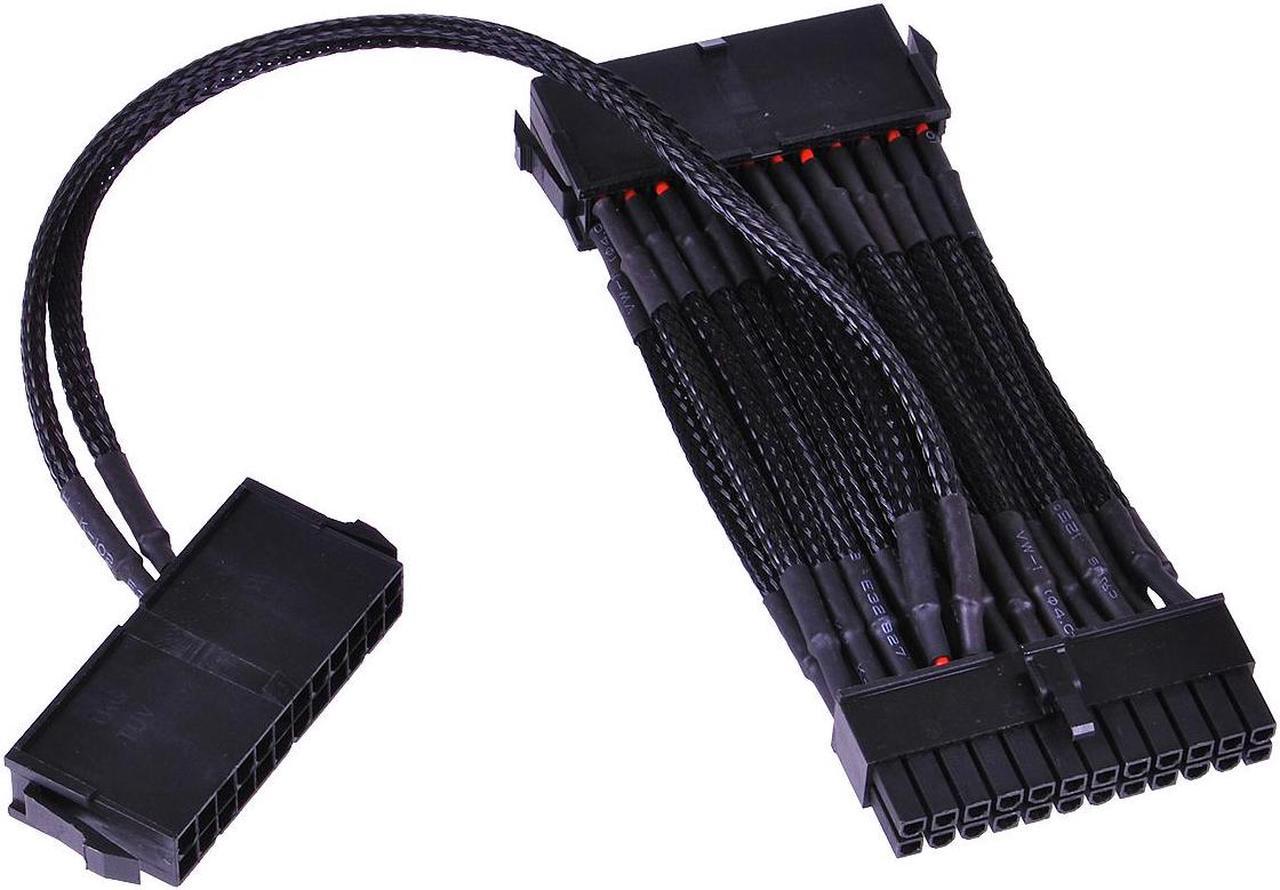 Alphacool Dual 24-Pin Power Supply Starter Cable - 2x24-Pin to 1x24-Pin (18732)