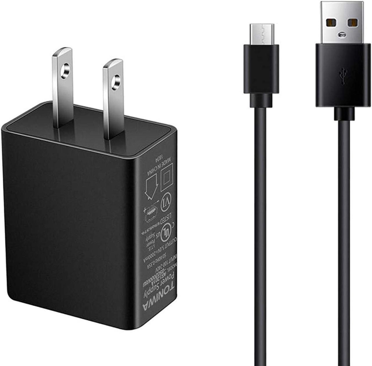 Alt view image 4 of 5 - Rapid Charger Compatible Samsung Galaxy Tab E 7.0" 9.6" Tablet with 5 FT Charging Cable [UL Listed]