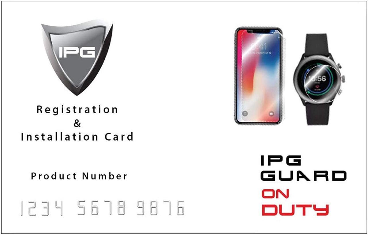 Alt view image 4 of 7 - IPG for Apple Watch Series 5 (44 MM) Screen Protector (2 Units) Invisible Ultra HD Clear Film Anti Scratch Skin Guard - Smooth/Self-Healing/Bubble -Free