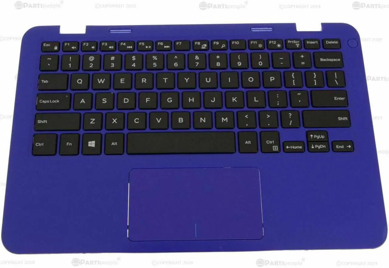 Alt view image 4 of 6 - New Dell OEM Inspiron 3180 Laptop Palmrest Touchpad Keyboard Assembly 6PP8K