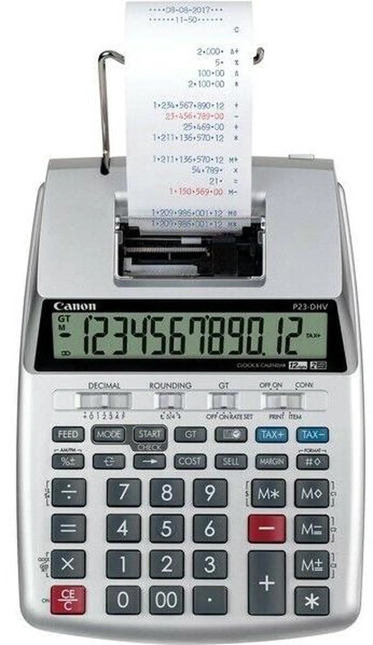 Alt view image 5 of 7 - Canon 2279C001 P23-DHV-3 Printing Calculator