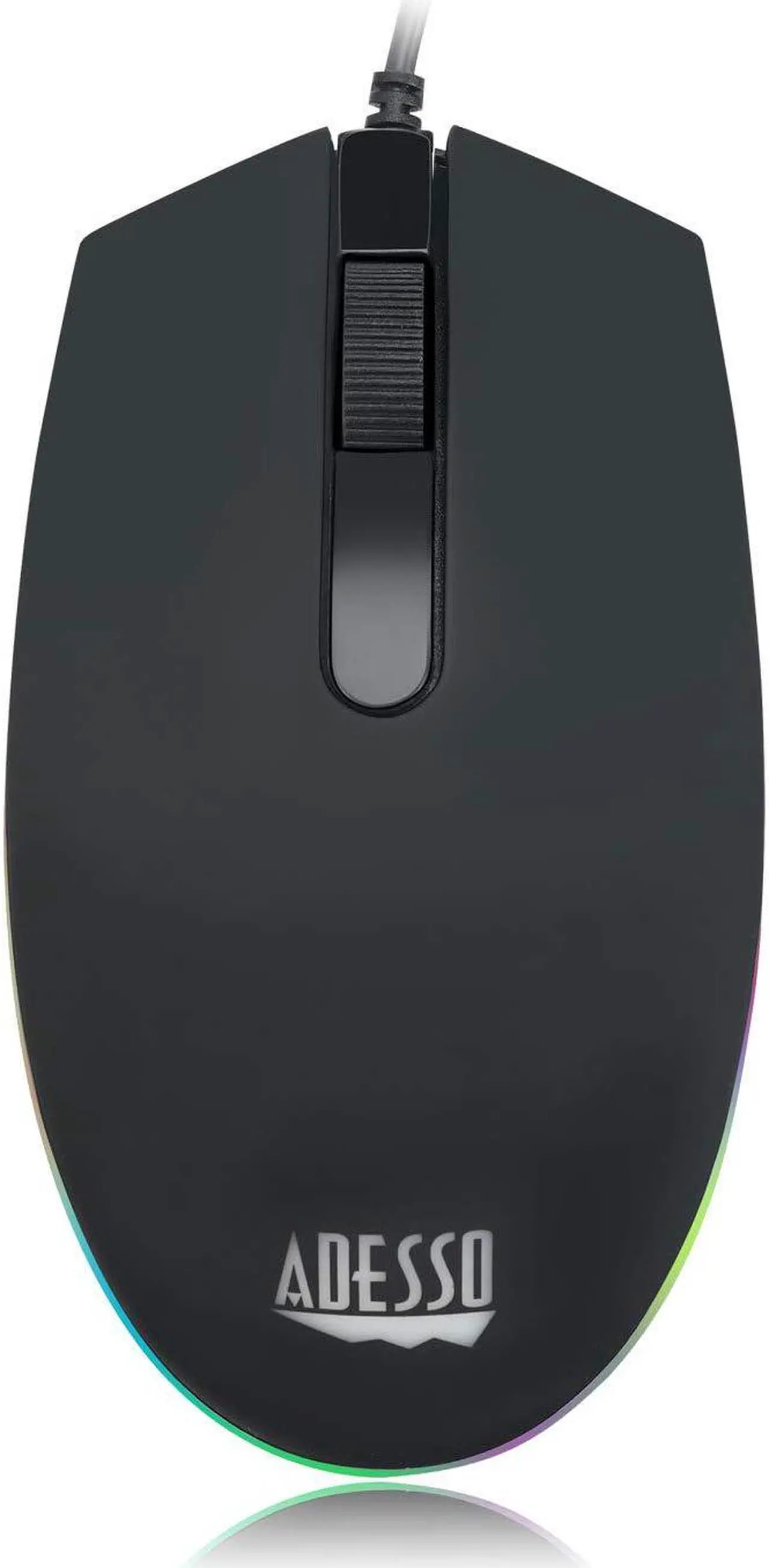 Alt view image 10 of 19 - ADESSO Illuminated Gaming Keyboard & Illuminated Mouse Combo AKB-137CB Black USB 104-Key US layout Keyboard