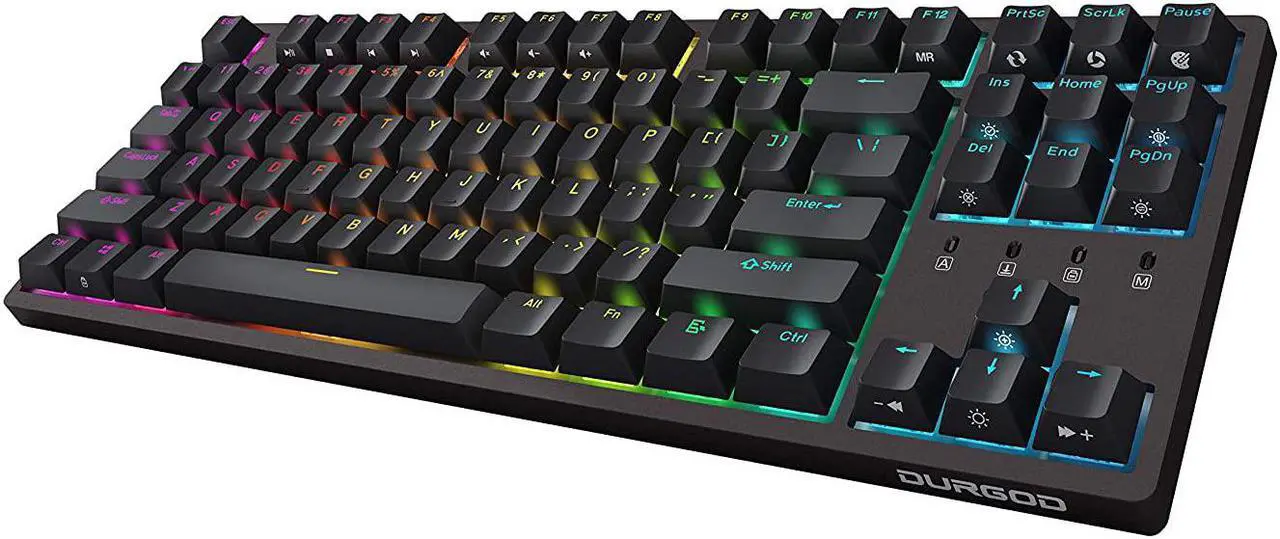Alt view image 12 of 20 - Durgod Taurus K320 TKL Mechanical Gaming Keyboard - 87 Keys - Double Shot PBT - NKRO - USB Type C (Cherry Brown, Space Grey)