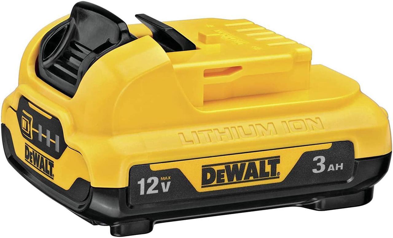 Alt view image 9 of 19 - DEWALT DCB124 12V MAX 3Ah Lithium Ion Battery