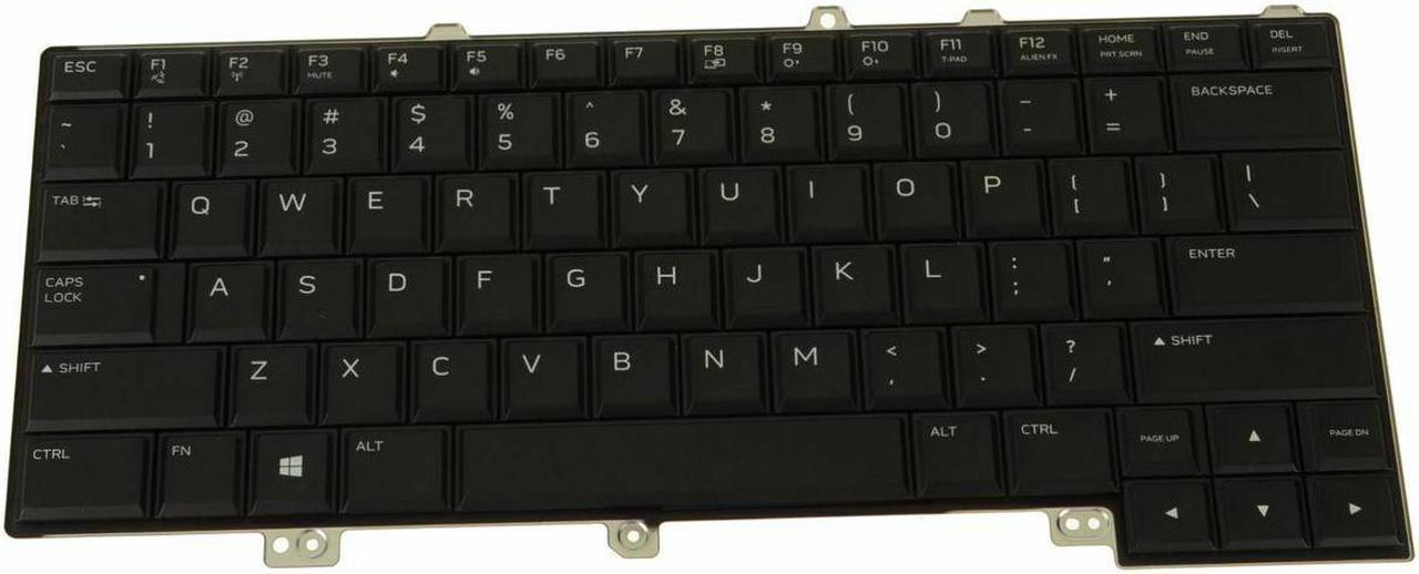 Alt view image 6 of 9 - New OEM Alienware 15 R4 RGB Backlit Laptop Keyboard Assembly RGB DG2JY