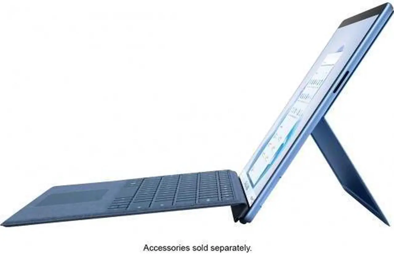 Alt view image 9 of 20 - Microsoft Surface Pro 9 - Intel Core i5-1235U - 8GB RAM - 256GB SSD - 13" 120Hz Touchscreen - Windows 11 Home - Intel Evo Platform - QEZ-00035 - Sapphire