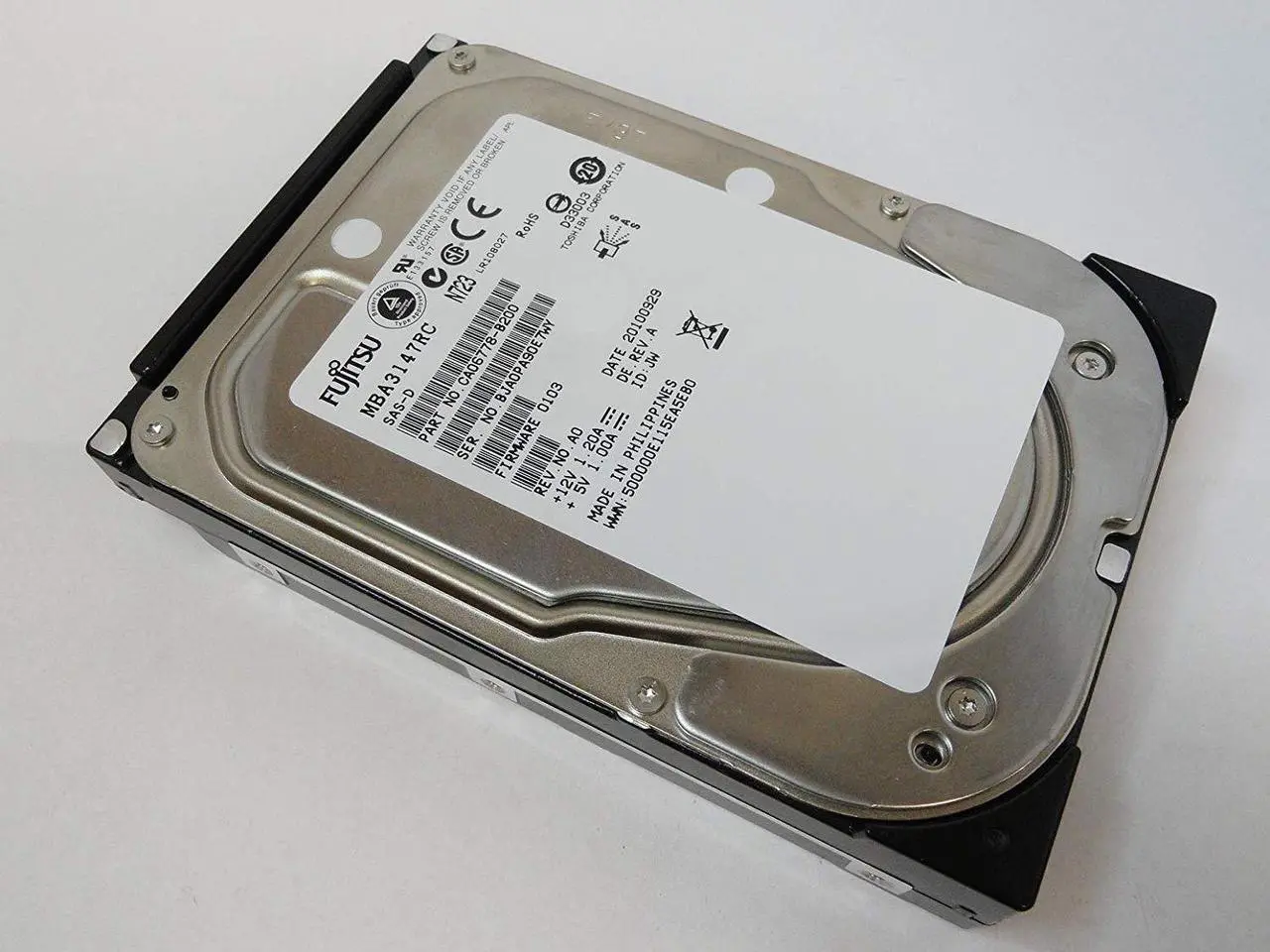Main image of MBA3147RC - Fujitsu 146GB 15000 RPM 16MB Buffer 3.5 Inch Serial Attached SCSI Hard Drive.