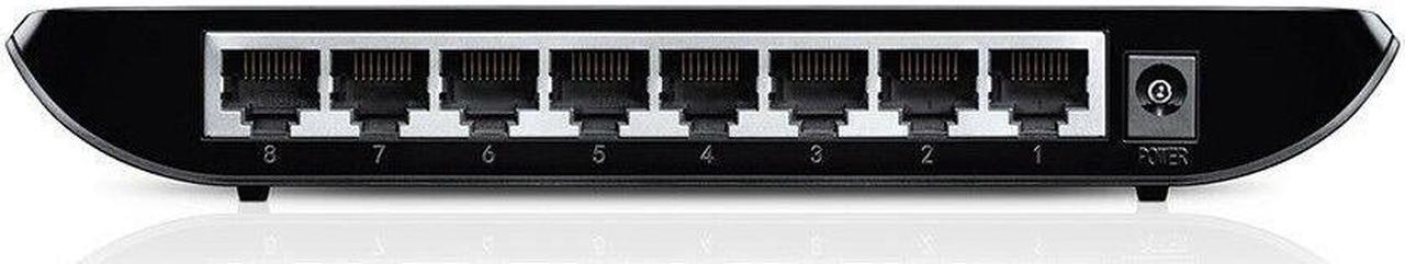 Alt view image 2 of 3 - TP-LINK TL-SG1008D 10/100/1000Mbps 8-Port Gigabit Desktop Switch, 10Gbps Switchi