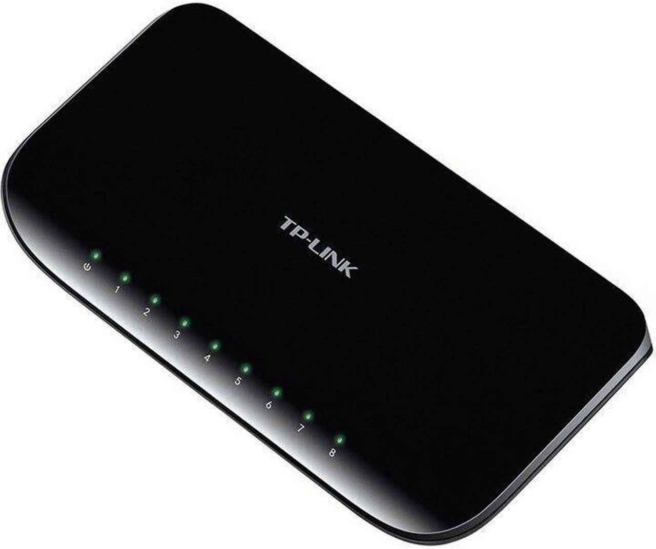 Alt view image 3 of 3 - TP-LINK TL-SG1008D 10/100/1000Mbps 8-Port Gigabit Desktop Switch, 10Gbps Switchi