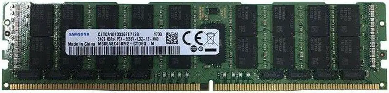Main image of Supermicro Certified MEM-DR464L-SL01-LR26 Samsung 64GB DDR4-2666 LP ECC LRDIMM