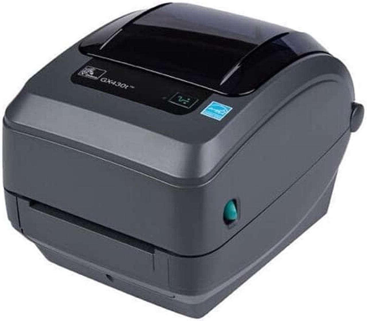 Zebra GX430t 4" Thermal Transfer Desktop Barcode Printer High Speed Printer 300dip USB, Serial, Parallel,Ethernet, GX43-102470-000